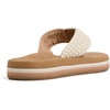 image:imageRoxy womens Colbee Hi Flip Flop SandalCream