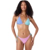 image:imageRoxy Womens Two Piece Bikini Set  UPF 50 QuickDry Removable Pads Swimsuit 2pc SetBlue