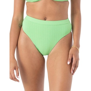 image:imageRoxy Womens Bikini Bottoms  Tummy Control Stretch Swimwear UPF 50 Pool Surf Swim and BeachwearGreen