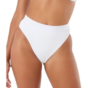 image:imageRoxy Womens Bikini Bottoms  Tummy Control Stretch Swimwear UPF 50 Pool Surf Swim and BeachwearWhite