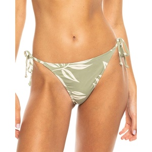 image:imageRoxy Womens Bikini Bottoms  UPF 50 QuickDry Stretch Fabric Side Tie Checky Swimsuit BottomsFall