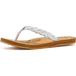 image:imageRoxy Womens Feel Breezie Braided Flip Flop SandalSmooth White