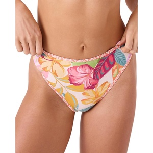 image:imageRoxy Womens High Waist Bikini Bottom ModerateTropic Multi