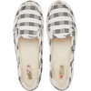 image:imageRoxy Womens Minnow Slip on Sneaker ShoeBlack Plaid 233 Exc