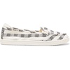image:imageRoxy Womens Minnow Slip on Sneaker ShoeBlack Plaid 233 Exc