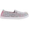 image:imageRoxy Womens Minnow Slip on Sneaker ShoeGreyPink 223