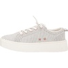 image:imageRoxy Womens Sheilahh Platform Slip On SneakersBlack Pinstripe