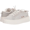 image:imageRoxy Womens Sheilahh Platform Slip On SneakersBlack Pinstripe