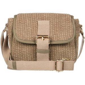 image:imageRoxy Womens Feeling Good Stylish Soft Compact Corduroy Crossbody Bag with Adjustable StrapsOil Green