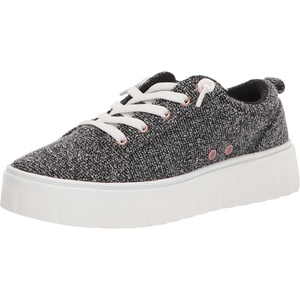image:imageRoxy Womens Sheilahh Platform Slip On SneakersBlack Marl 214