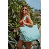 image:imageRoxy Cotton Tote Bag  Everyday Carry  Beach  Travel  Vacation  Reusable  LightweightStrippy Beach  Camel Sandy