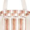 image:imageRoxy Cotton Tote Bag  Everyday Carry  Beach  Travel  Vacation  Reusable  LightweightStrippy Beach  Camel Sandy