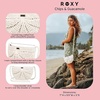 image:imageRoxy Womens Crossbody Bag  Hand Bag  Crochet  Woven Everyday  Summer  Sustainable  LightweightChips and Guacamole  Egret Large