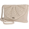 image:imageRoxy Womens Crossbody Bag  Hand Bag  Crochet  Woven Everyday  Summer  Sustainable  LightweightChips and Guacamole  Egret Large