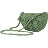image:imageRoxy Womens Crossbody Bag  Hand Bag  Crochet  Woven Everyday  Summer  Sustainable  LightweightChips and Guacamole  Tendril Green