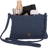 image:imageRoxy Womens Crossbody Bag  Hand Bag  Crochet  Woven Everyday  Summer  Sustainable  LightweightChips and Guacamole  Vintage Indigo Large
