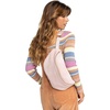 image:imageRoxy Womens Feeling Good Stylish Soft Corduroy Multipurpose Fanny Pack Waistpack Crossbody BagLilac Chiffon