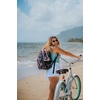 image:imageRoxy Womens Shadow Swell Backpack  Travel  Everyday Carry  Work  Gym  21L  Recycled Polyester Wild Wind Sunny Floral RGAnthracite Island Escape