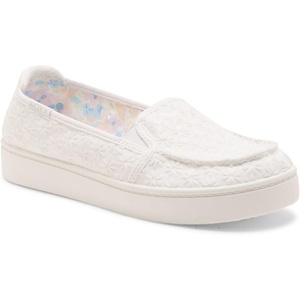 image:imageRoxy Womens Minnow Plus Slip On SneakersWhiteWhite 241