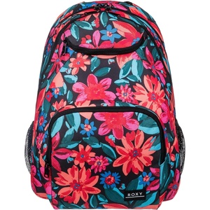 image:imageRoxy Womens Shadow Swell Backpack  Travel  Everyday Carry  Work  Gym  21L  Recycled Polyester Wild Wind Sunny Floral RGAnthracite Floral Fiesta