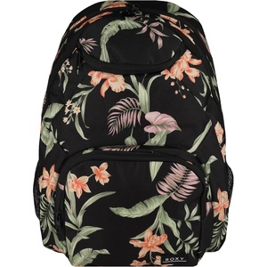 image:imageRoxy Womens Shadow Swell Backpack  Travel  Everyday Carry  Work  Gym  21L  Recycled Polyester Wild Wind Sunny Floral RGAnthracite Island Escape