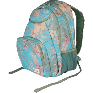 image:imageRoxy Womens Shadow Swell Backpack  Travel  Everyday Carry  Work  Gym  21L  Recycled Polyester Wild Wind Sunny Floral RGOcean Spray