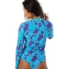 image:imageRoxy Womens Long Sleeve Rashguard  UPF 50 Sun Protection QuickDry Swim ShirtPurple