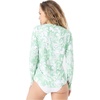 image:imageRoxy Womens Long Sleeve Rashguard  UPF 50 Sun Protection QuickDry Swim ShirtSeafoam