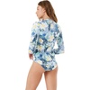 image:imageRoxy Womens Long Sleeve Rashguard  UPF 50 Sun Protection QuickDry Swim ShirtTrue Blue