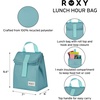 image:imageRoxy Insulated Lunch Bag  Reusable  Cooler  Snack Bag  Container  Picnic  Work  Leakproof  Beach  Vacation  Camping Lunch Hour  Anthracite Floral Fiesta BigAnthracite Floral Fiesta Big