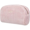 image:imageRoxy Makeup Bag  Storage Case  Cosmetics  Reusable  Zipper Closure  Lightweight  Accessories Roxy Pouch  Basil Party WavesFeeling Good  Lilac Chiffon