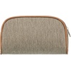 image:imageRoxy Makeup Bag  Storage Case  Cosmetics  Reusable  Zipper Closure  Lightweight  Accessories Roxy Pouch  Basil Party WavesParty Wave  Parchment