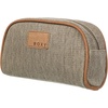 image:imageRoxy Makeup Bag  Storage Case  Cosmetics  Reusable  Zipper Closure  Lightweight  Accessories Roxy Pouch  Basil Party WavesParty Wave  Parchment