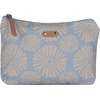image:imageRoxy Makeup Bag  Storage Case  Cosmetics  Reusable  Zipper Closure  Lightweight  Accessories Roxy Pouch  Basil Party WavesRoxy Pouch  Chambray Tropical Tile