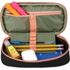 image:imageRoxy Makeup Bag  Storage Case  Cosmetics  Reusable  Zipper Closure  Lightweight  Accessories Roxy Pouch  Basil Party WavesTake Me Away  Oil Green