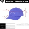 image:imageRoxy Womens Toadstool Baseball Hat  Recycled Cotton Twill 6Panel J Shape Curved Bill Embroidered Logo One Size Amparo Blue