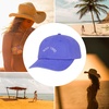 image:imageRoxy Womens Toadstool Baseball Hat  Recycled Cotton Twill 6Panel J Shape Curved Bill Embroidered Logo One Size Amparo Blue