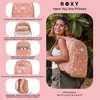 image:imageRoxy Here You Are Backpack  Travel  Vacation  Work  Everyday Carry  Laptop Sleeve  Organizer  23L Capacity  Recycled Polyester Tahini NuiAnthracite Big Flowers
