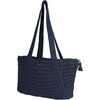 image:imageRoxy Womens Beach Tote Bag  Travel  Vacation  Straw  Lightweight  Breathable Chips and Guacamole  Vintage Indigo