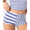 image:imageRoxy Womens Boy Short Cheeky Bikini Bottoms  UPF 50 Stretch Swim Bottoms for Beach Surf amp Active SwimBlue