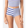 image:imageRoxy Womens Boy Short Cheeky Bikini Bottoms  UPF 50 Stretch Swim Bottoms for Beach Surf amp Active SwimBlue