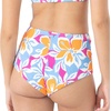 image:imageRoxy Womens Boy Short Cheeky Bikini Bottoms  UPF 50 Stretch Swim Bottoms for Beach Surf amp Active SwimMulti