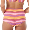 image:imageRoxy Womens Boy Short Cheeky Bikini Bottoms  UPF 50 Stretch Swim Bottoms for Beach Surf amp Active SwimMulticolor