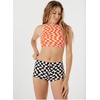 image:imageRoxy Womens Boy Short Cheeky Bikini Bottoms  UPF 50 Stretch Swim Bottoms for Beach Surf amp Active SwimMulticolor