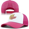image:imageRoxy Womens Island Ride Trucker Hat  Adjustable Summer Cap Lightweight and Breathable with Mesh BackPink Tide