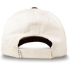 image:imageRoxy Womens Next Level Baseball Cap  Recycled Cotton Twill  Curved Visor  Adjustable  Subtle Embroidery  Stylish DesignBrownieWhite
