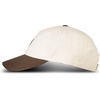image:imageRoxy Womens Next Level Baseball Cap  Recycled Cotton Twill  Curved Visor  Adjustable  Subtle Embroidery  Stylish DesignBrownieWhite