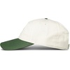 image:imageRoxy Womens Next Level Baseball Cap  Recycled Cotton Twill  Curved Visor  Adjustable  Subtle Embroidery  Stylish DesignOil GreenWhite