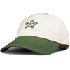 image:imageRoxy Womens Next Level Baseball Cap  Recycled Cotton Twill  Curved Visor  Adjustable  Subtle Embroidery  Stylish DesignOil GreenWhite