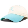 image:imageRoxy Womens Next Level Baseball Cap  Recycled Cotton Twill  Curved Visor  Adjustable  Subtle Embroidery  Stylish DesignTanager TurquoiseWhite